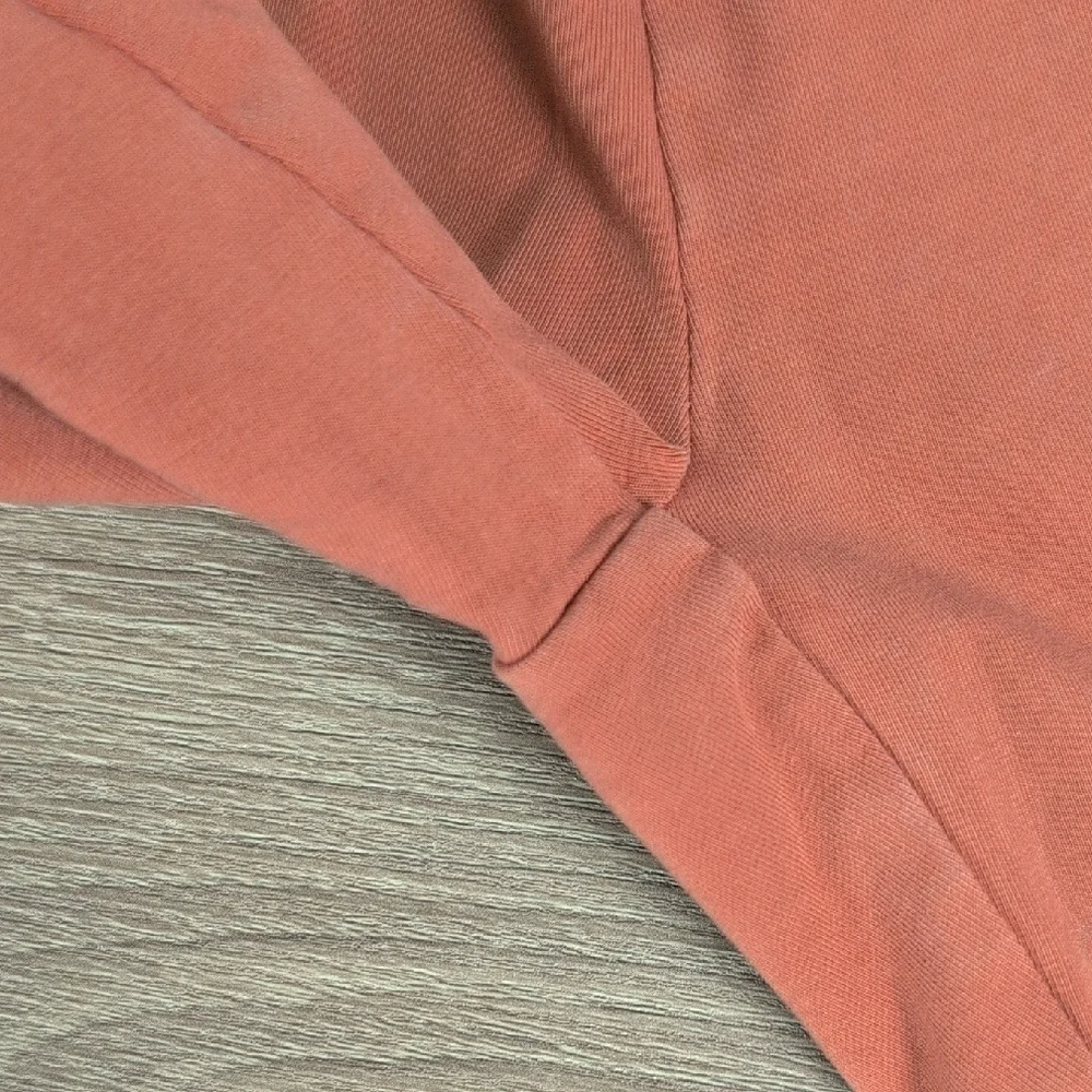 Offline By Aerie High-Waist‎ Bike Shorts with Side Pockets. Burnt Orange Color.
